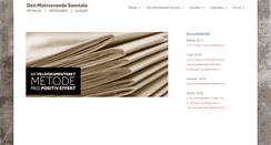 Desktop Screenshot of denmotiverendesamtale.dk